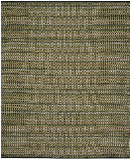 Safavieh Striped Kilim Stk421B Green Rugs.
