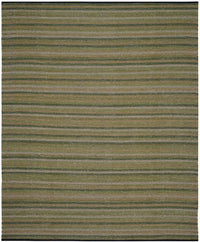 Safavieh Striped Kilim Stk421B Green Striped Area Rug