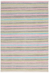 Safavieh Striped Kilim Stk421D Light Grey / Multi Rugs.