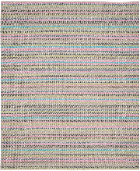 Safavieh Striped Kilim Stk421D Light Grey / Multi Rugs.