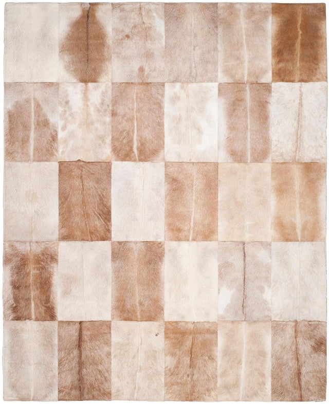 Safavieh Studio Leather Stl168A Beige / Brown Rugs.