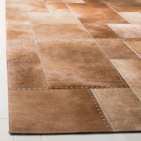 Safavieh Studio Leather Stl174B Beige Rugs.