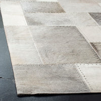 Safavieh Studio Leather Stl174F Grey Geometric Area Rug