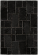 Safavieh Studio Leather Stl174Z Black Rugs.