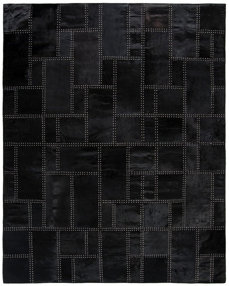 Safavieh Studio Leather Stl174Z Black Rugs.