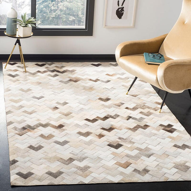 Safavieh Studio Leather Stl183A Grey Rugs.