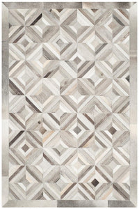 Safavieh Studio Leather Stl216A Grey Geometric Area Rug