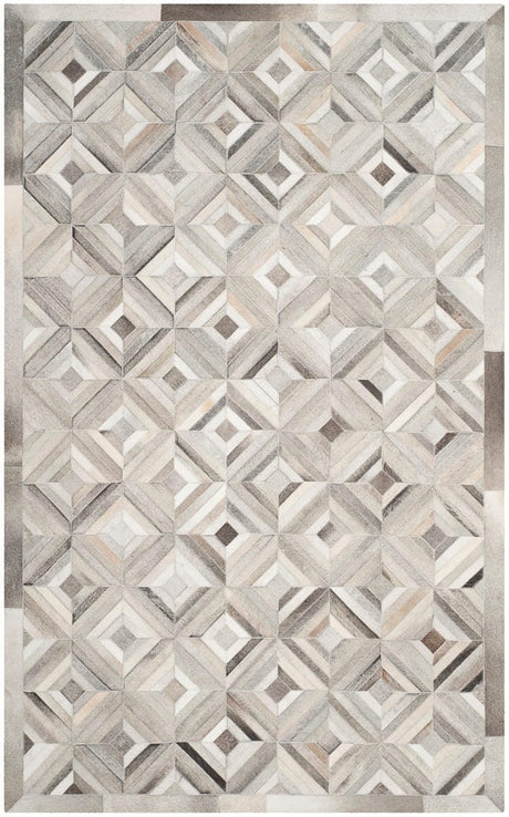 Safavieh Studio Leather Stl216A Grey Rugs.