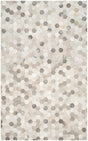 Safavieh Studio Leather Stl217A Ivory / Grey Rugs.