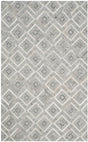 Safavieh Studio Leather Stl220A Ivory / Grey Rugs.