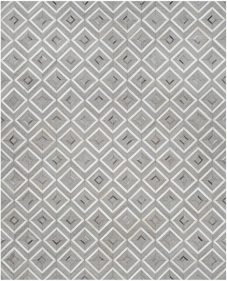 Safavieh Studio Leather Stl220A Ivory / Grey Rugs.