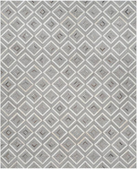 Safavieh Studio Leather Stl220A Ivory / Grey Geometric Area Rug