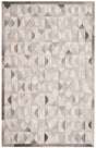 Safavieh Studio Leather Stl224F Grey / Ivory Rugs.