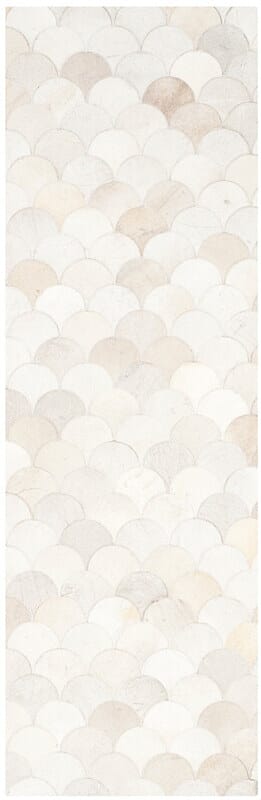 Safavieh Studio Leather Stl311A Ivory / Grey Rugs.