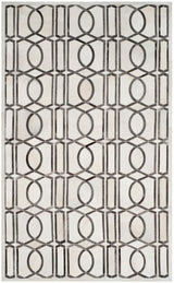 Safavieh Studio Leather Stl662A Ivory / Grey Rugs.