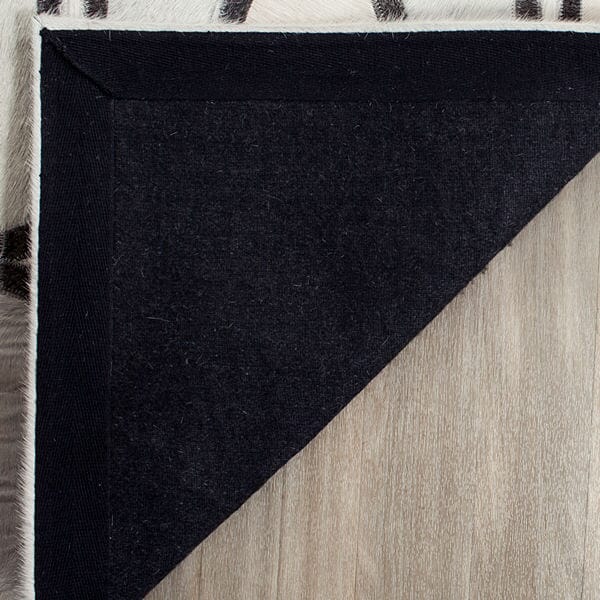 Safavieh Studio Leather Stl662A Ivory / Grey Geometric Area Rug
