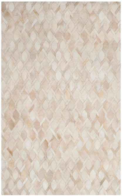 Safavieh Studio Leather Stl663A Ivory Geometric Area Rug