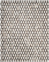 Safavieh Studio Leather Stl666A Ivory / Grey Rugs.