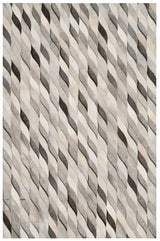 Safavieh Studio Leather Stl701A Ivory / Grey Rugs.