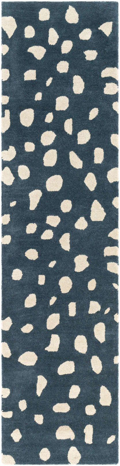 Surya Stella Stla-2444 Deep Teal, Beige Area Rug