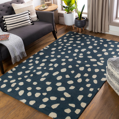 Surya Stella Stla-2444 Deep Teal, Beige Area Rug