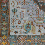 Surya St Moritz Stm-2301 Denim, Dark Brown, Rose, Saffron Rugs.