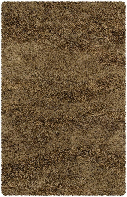 Chandra Strata str-1130 Brown Shag Area Rug