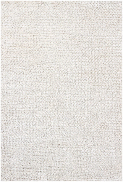 Chandra Strata str-1162 White Shag Area Rug