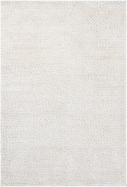 Chandra Strata str-1162 White Shag Area Rug