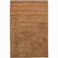 Chandra Strata Str1179 Tan / Gold Shag Area Rug