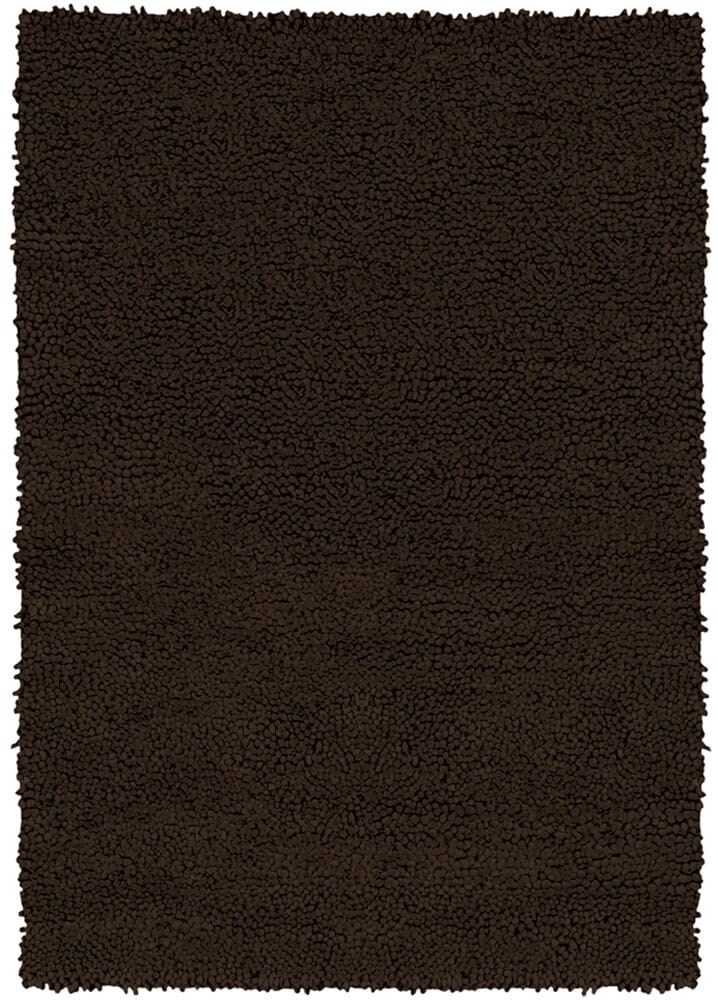 Chandra Strata Str1262 Chocolate Brown Shag Area Rug