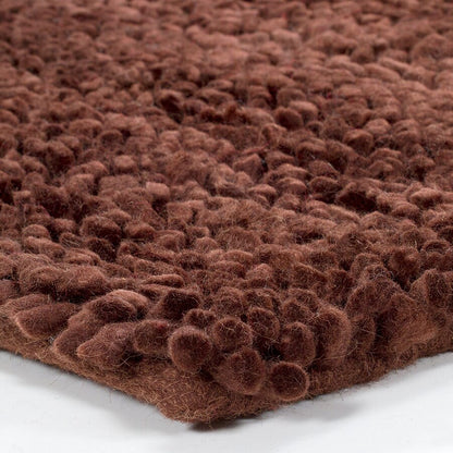 Chandra Strata Str1262 Chocolate Brown Shag Area Rug