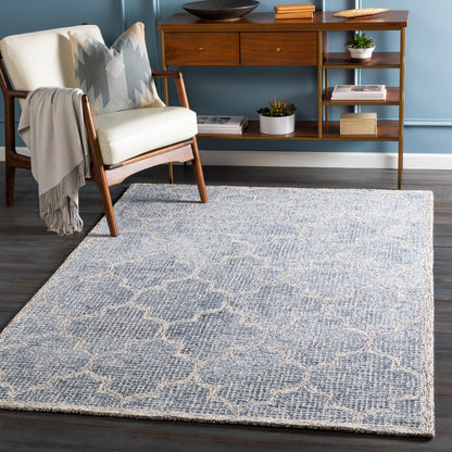 Surya Starlit Str-2300 Denim, Navy Area Rug