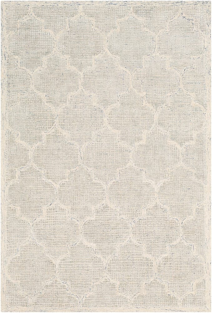 Surya Starlit Str-2306 Light Gray, Denim, Cream Geometric Area Rug