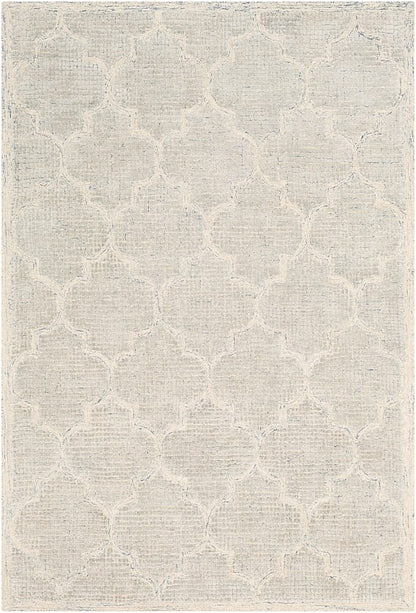 Surya Starlit Str-2306 Light Gray, Denim, Cream Geometric Area Rug