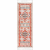 Nuloom Savanna Tribal Nsa2539A Rust Area Rug