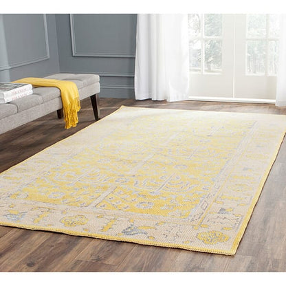 Safavieh Stone Wash Stw213A Yellow Area Rug