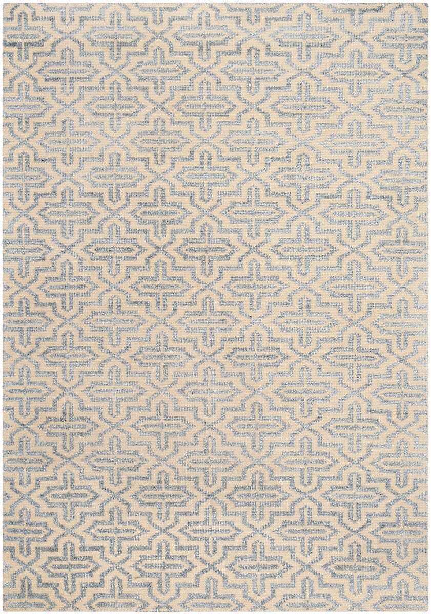 Safavieh Stone Wash Stw215A Silver Geometric Area Rug