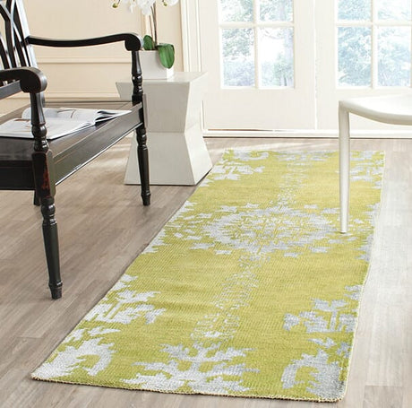 Safavieh Stone Wash Stw235A Chartreuse Rugs.