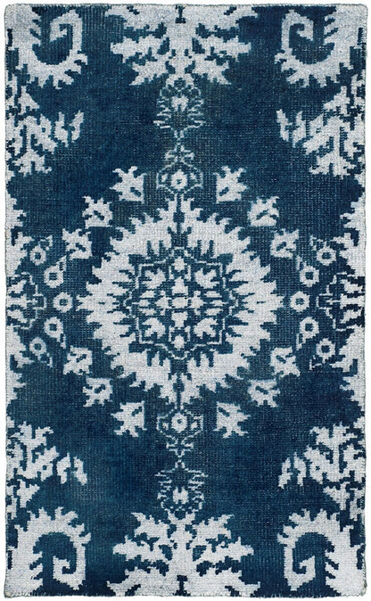 Safavieh Stone Wash Stw235B Indigo Area Rug