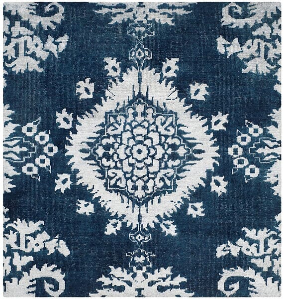 Safavieh Stone Wash Stw235B Indigo Area Rug