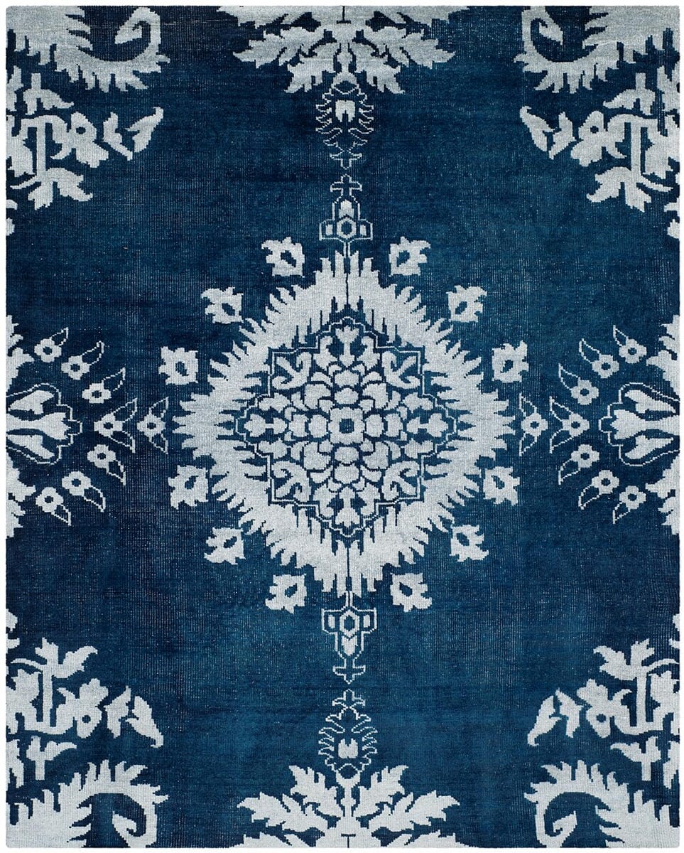 Safavieh Stone Wash Stw235B Indigo Area Rug