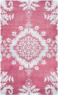 Safavieh Stone Wash Stw235C Fuchsia Area Rug