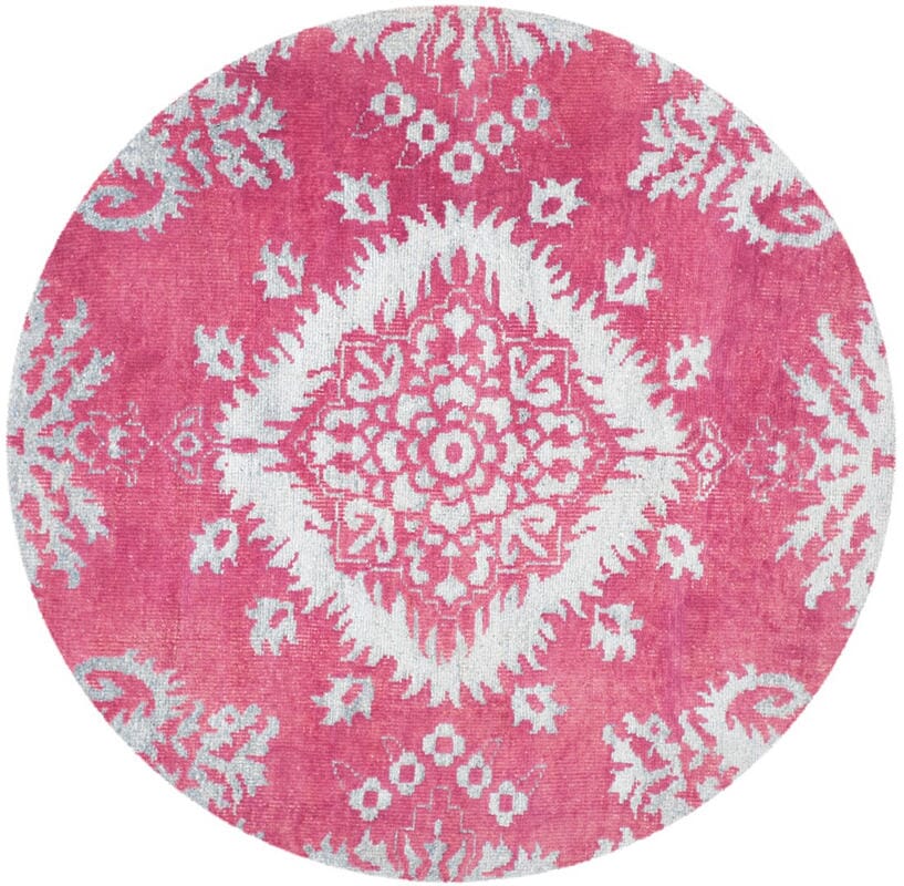 Safavieh Stone Wash Stw235C Fuchsia Area Rug