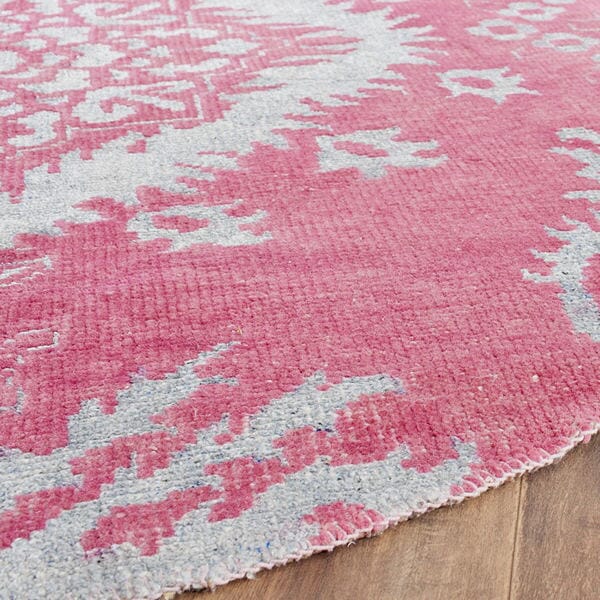 Safavieh Stone Wash Stw235C Fuchsia Area Rug