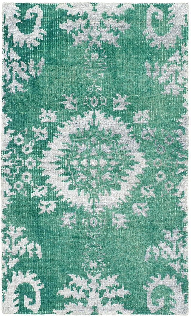 Safavieh Stone Wash Stw235D Emerald Area Rug