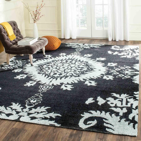 Safavieh Stone Wash Stw235E Charcoal Rugs.