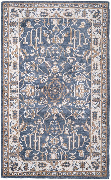 Safavieh Stone Wash Stw240A Blue / Ivory Rugs.