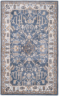 Safavieh Stone Wash Stw240A Blue / Ivory Area Rug