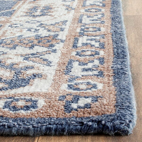 Safavieh Stone Wash Stw240A Blue / Ivory Rugs.